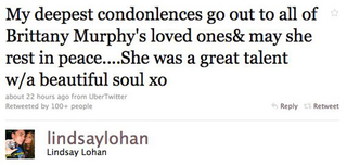 Illustration for article titled Celebs Continue To Mourn Brittany Murphy; Moby's Neighbors Smoke Crack